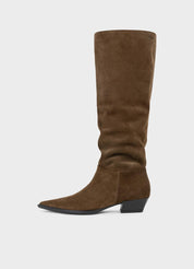 Cassie Boot in Mocca Brown