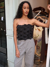 Isolde Top in Black