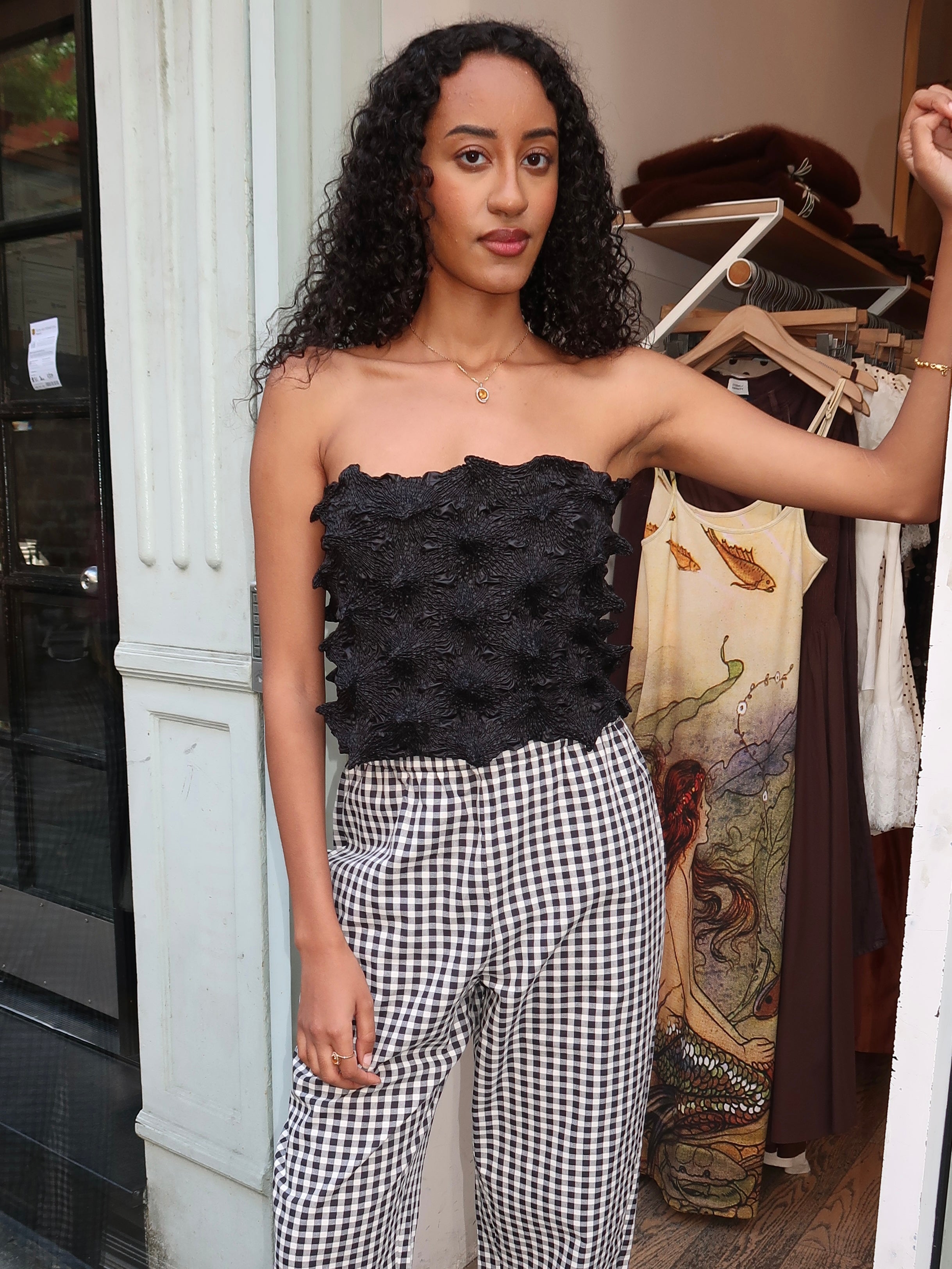Isolde Top in Black