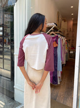 Load image into Gallery viewer, Baseball Tee in Plum
