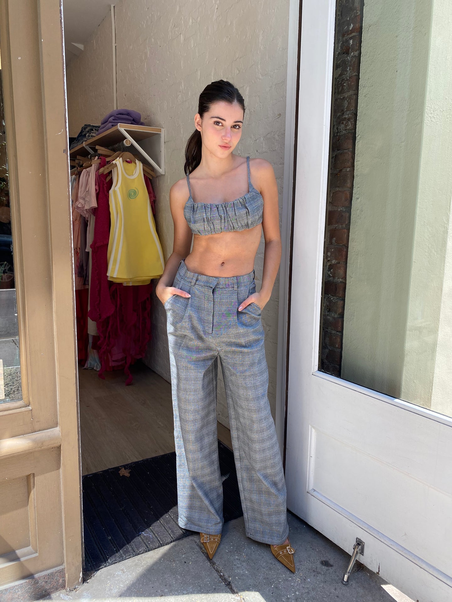 Darling Trousers in Check