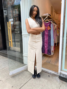 Lima Skirt in Bone