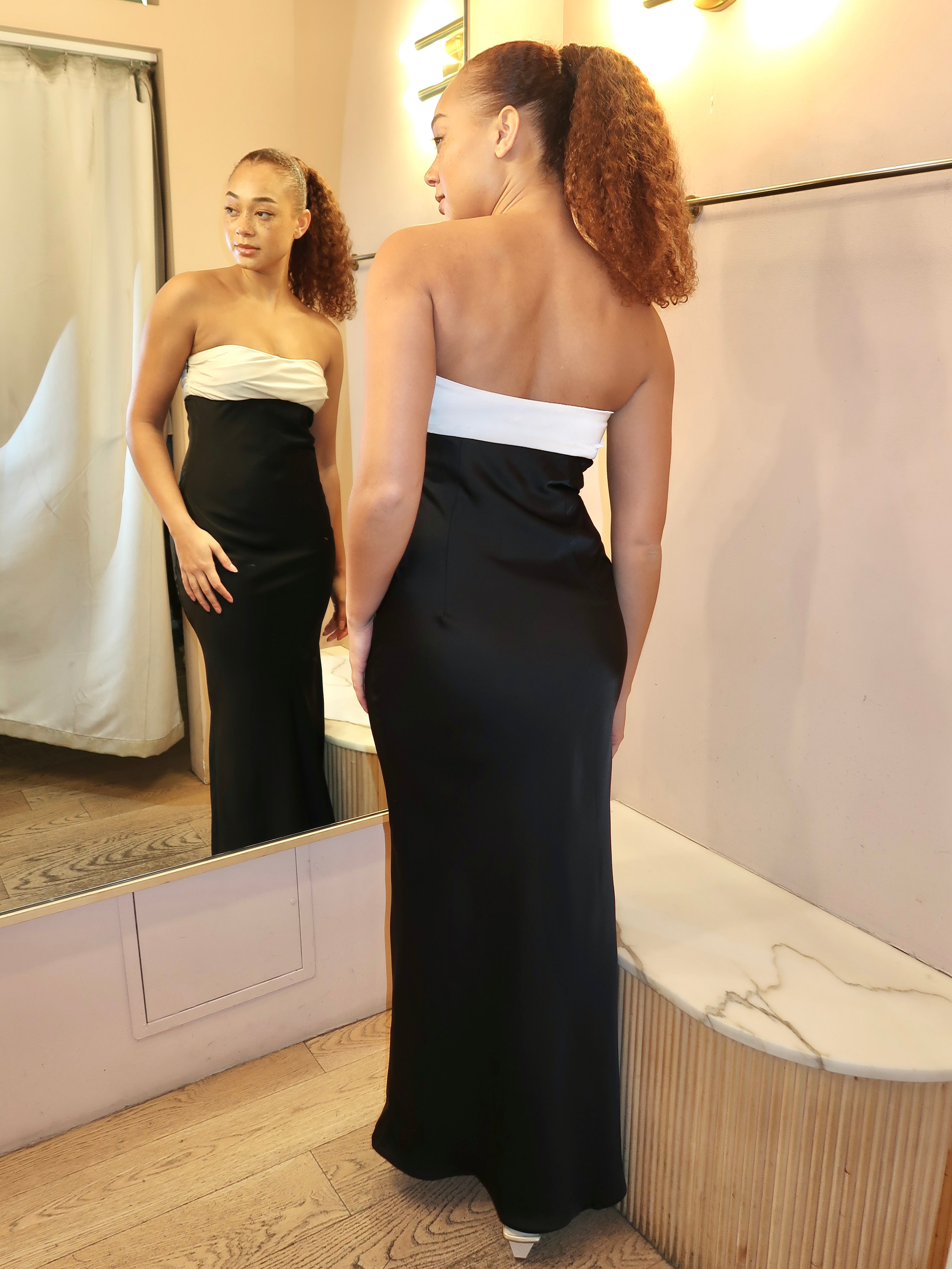 Sunset Dress in Black