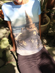 Collector Fitted Tee in Sand Castle