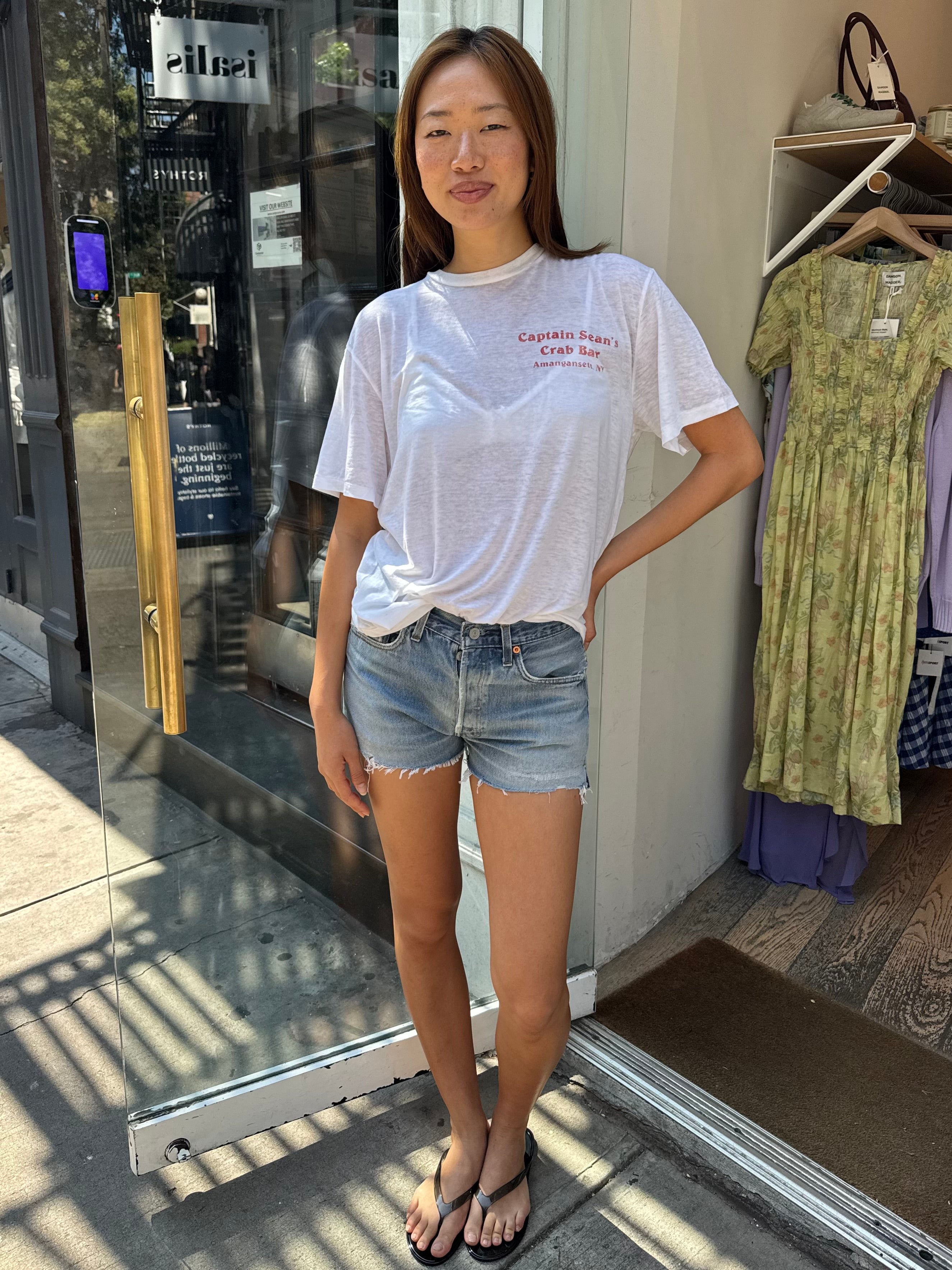 The Short in Indigo