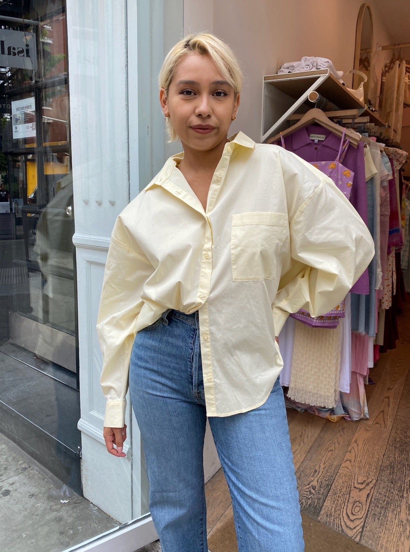 Sloane in Butter Yellow