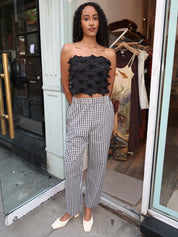 Cep Pants in Black Gingham