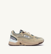 Hyperway Low in Suede/Mesh/Leather Ecru/Spa Blue