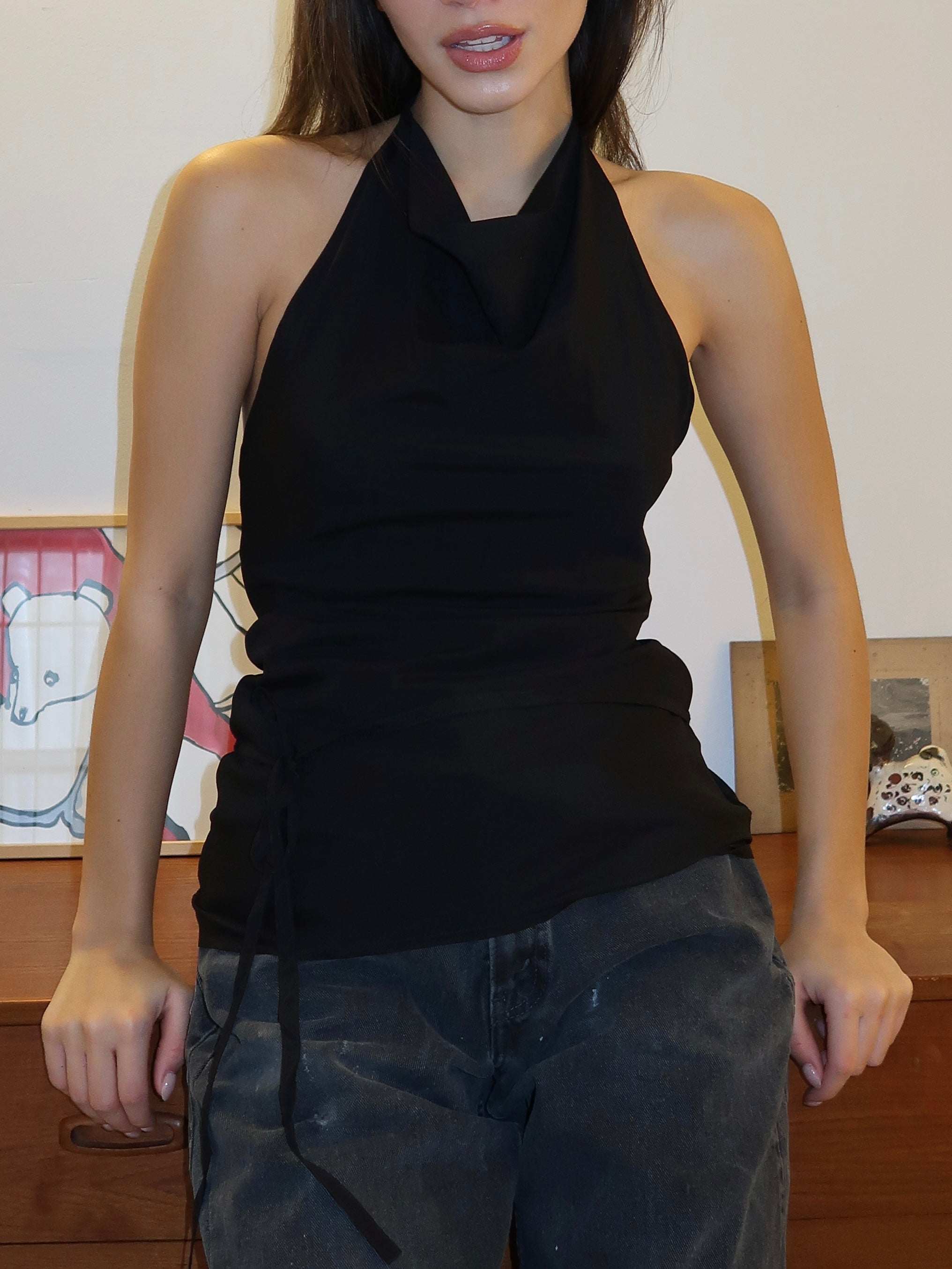 Faie Blouse in Black
