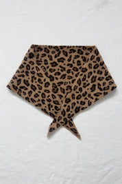 Cashmere Bandana in Leopard