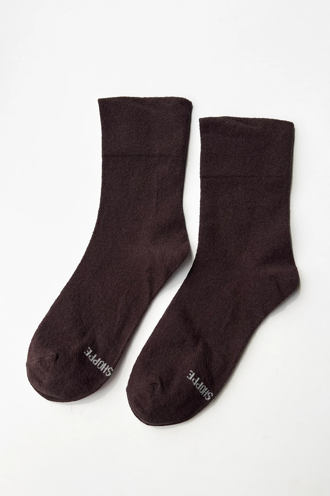 Breezy Sneaker Socks in Dark Cacao