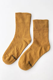 Breezy Sneaker Socks in Goldenrod