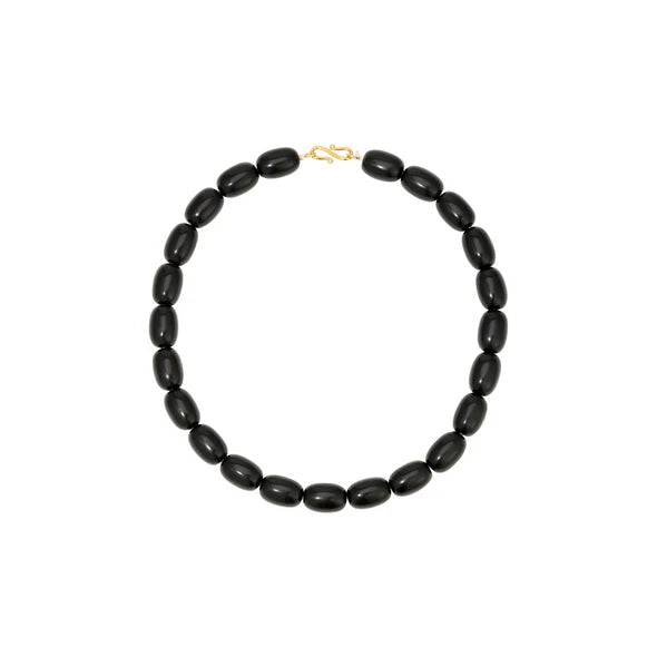 Clementine Necklace in Black