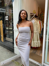 Load image into Gallery viewer, Bustier Top in Grey Heather
