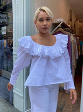 Load image into Gallery viewer, Cynthia Top in White
