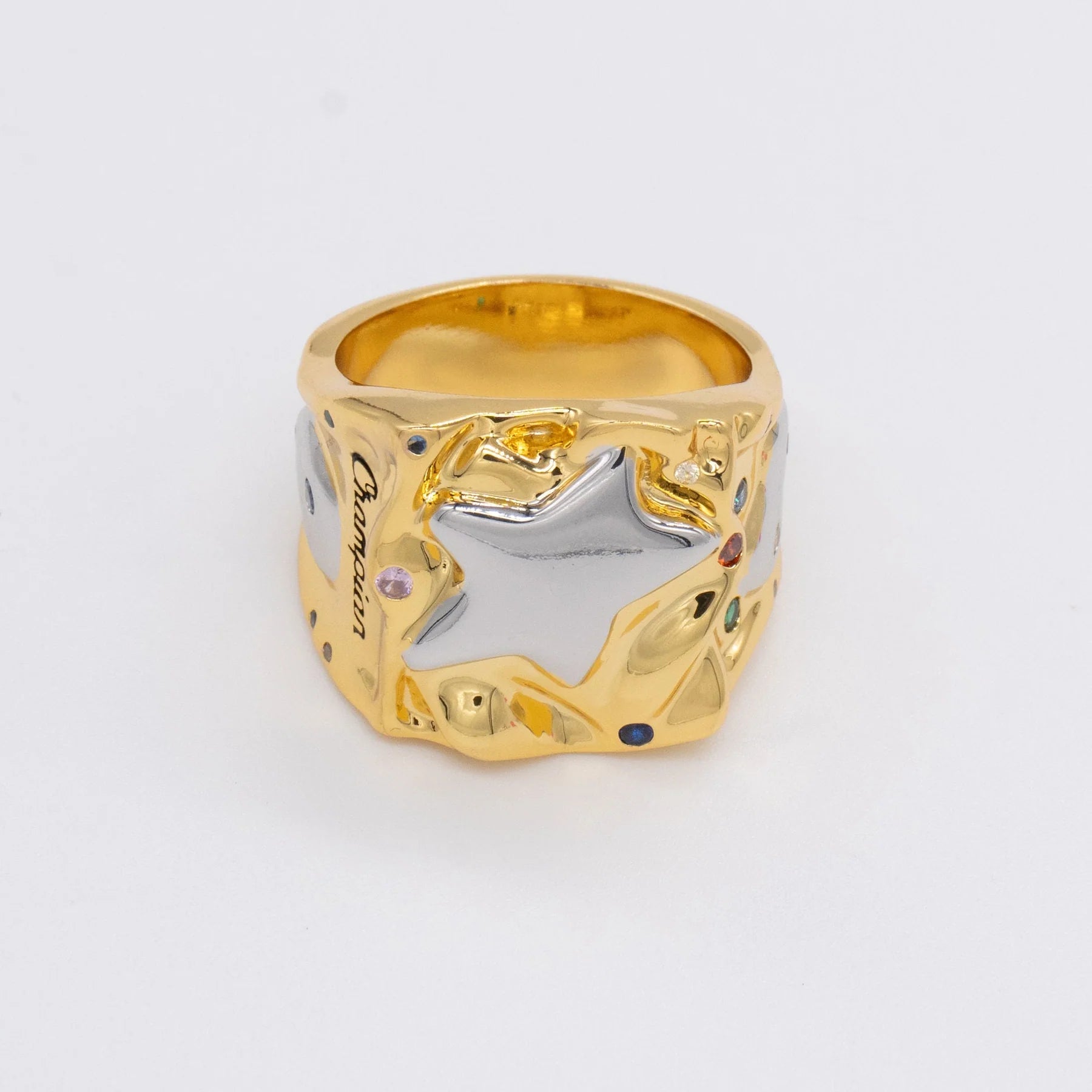 The Champian Ring in Gold