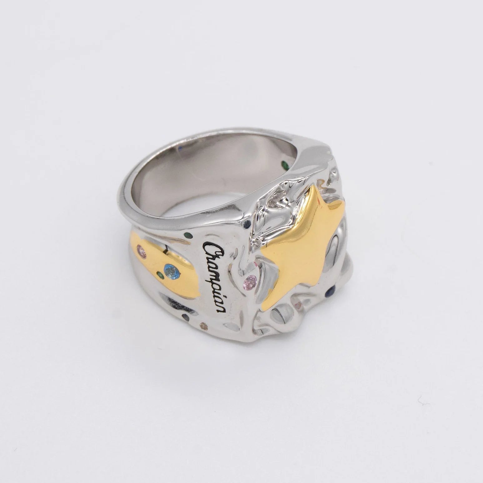 The Champian Ring in Gold