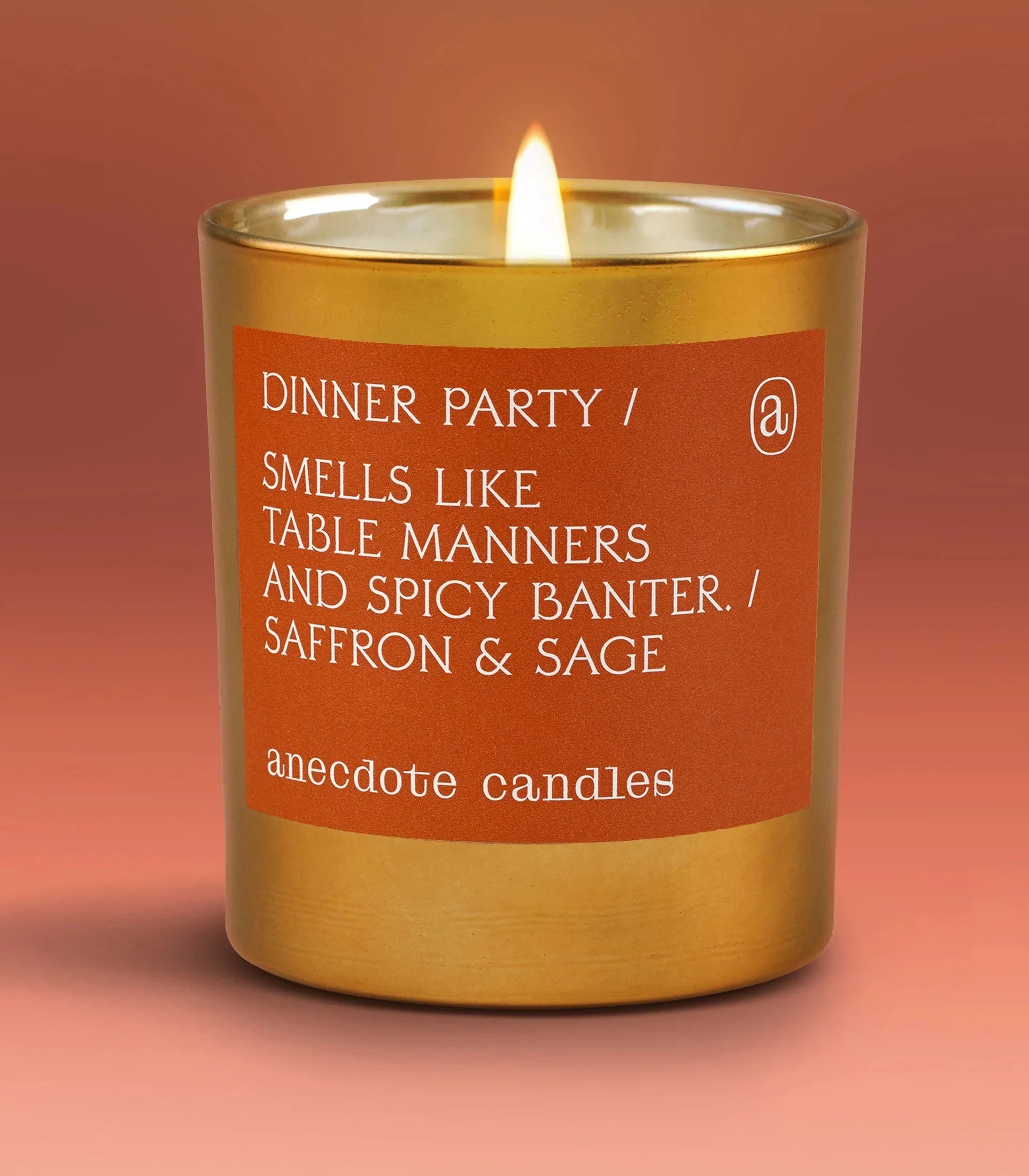 Dinner Party in Gold Tumbler