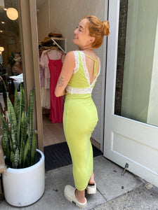 Myla Maxi Dress in Lime