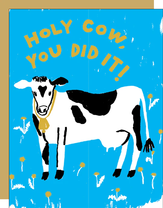 Holy Cow Congrats