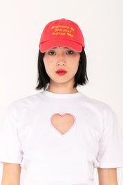 Someone On Holiday Cap in Red