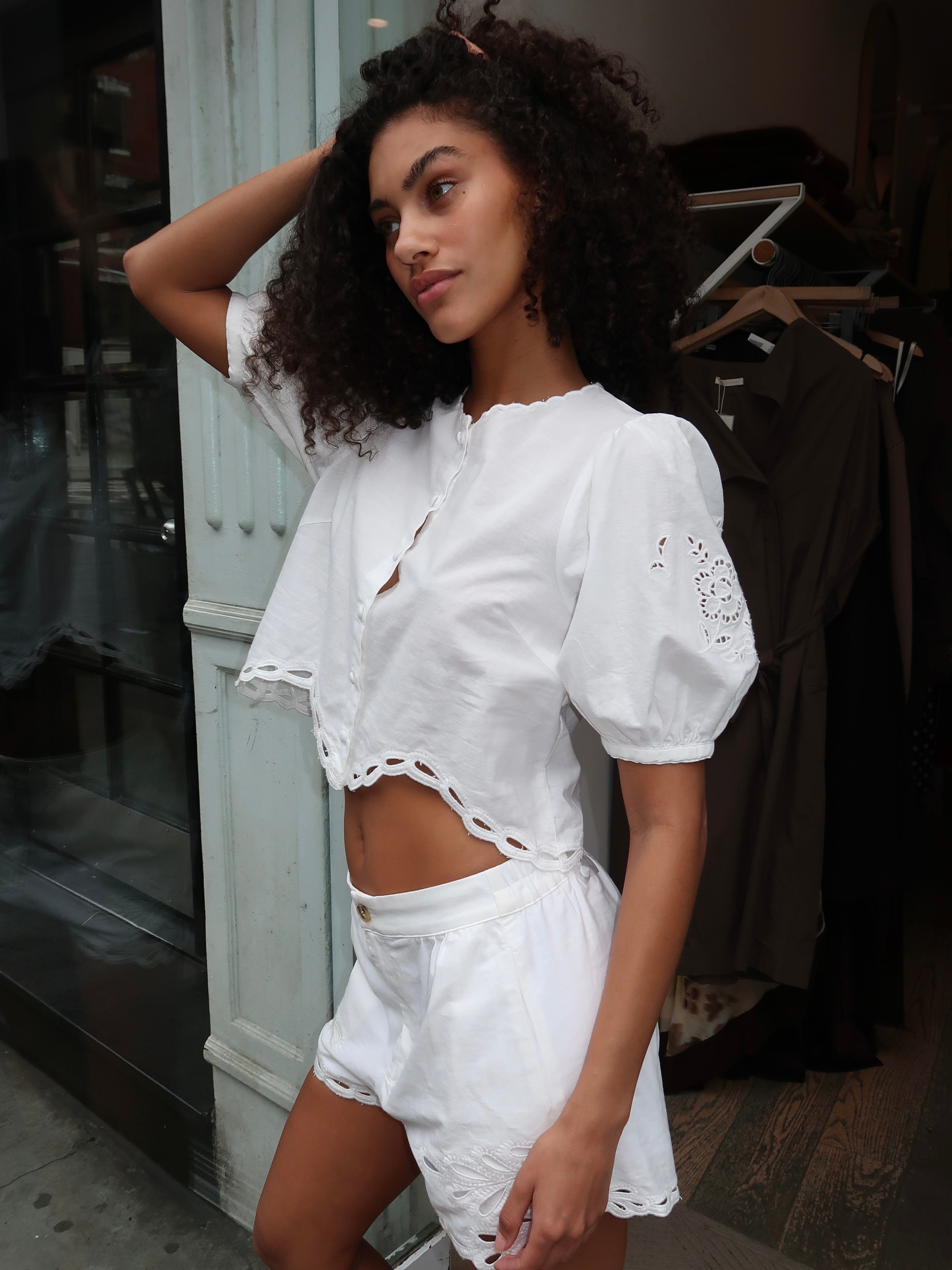 Joellyn Top in White