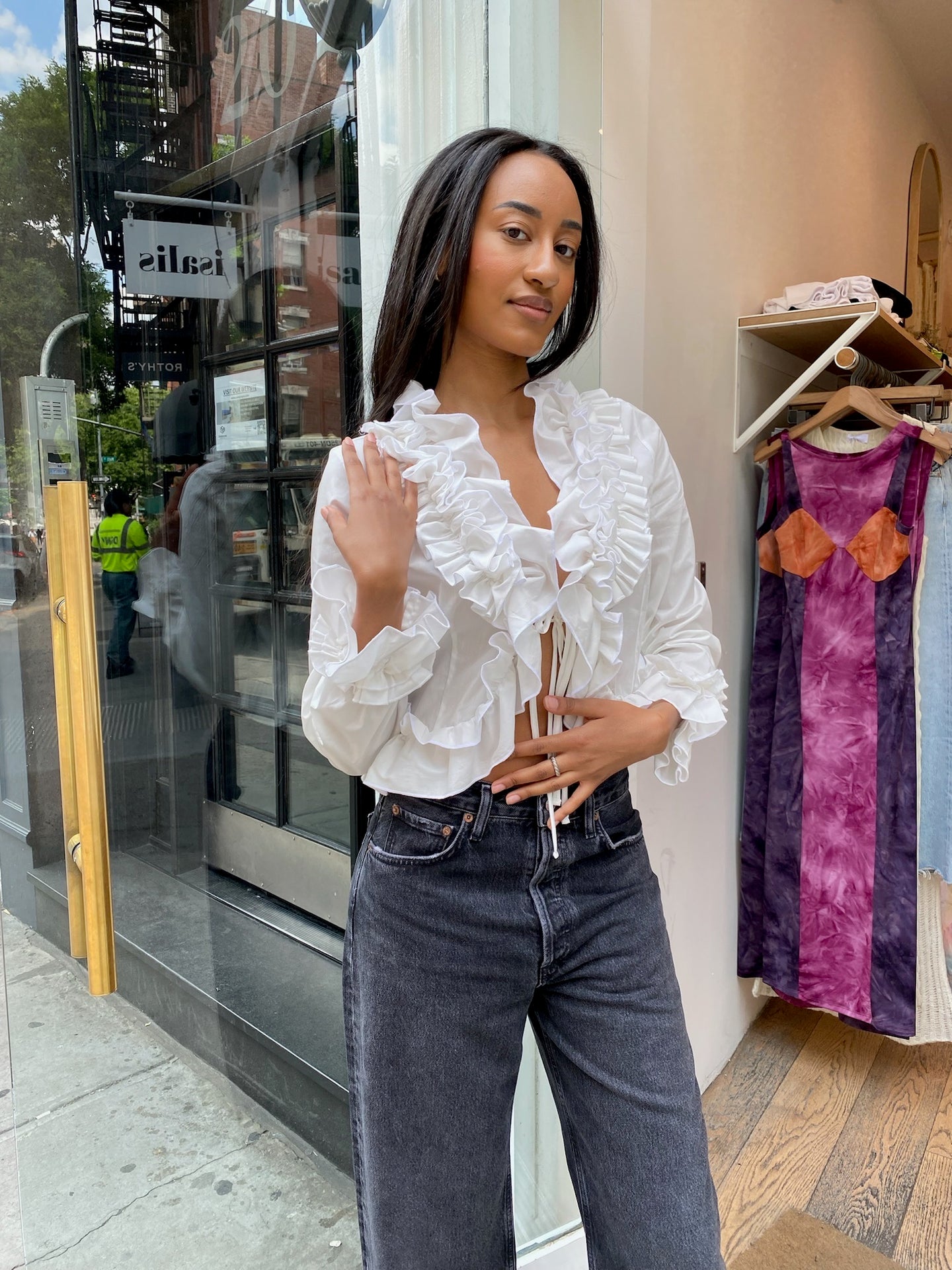 The Mimi Cardi in White