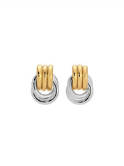 Baby Knot Earrings in Mixed