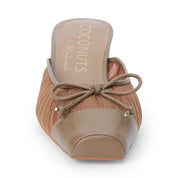 Geneva Tulle Heel in Mocha