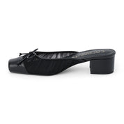 Geneva Tulle Heel in Black