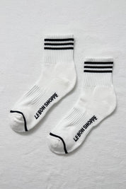 Girlfriend Socks in White