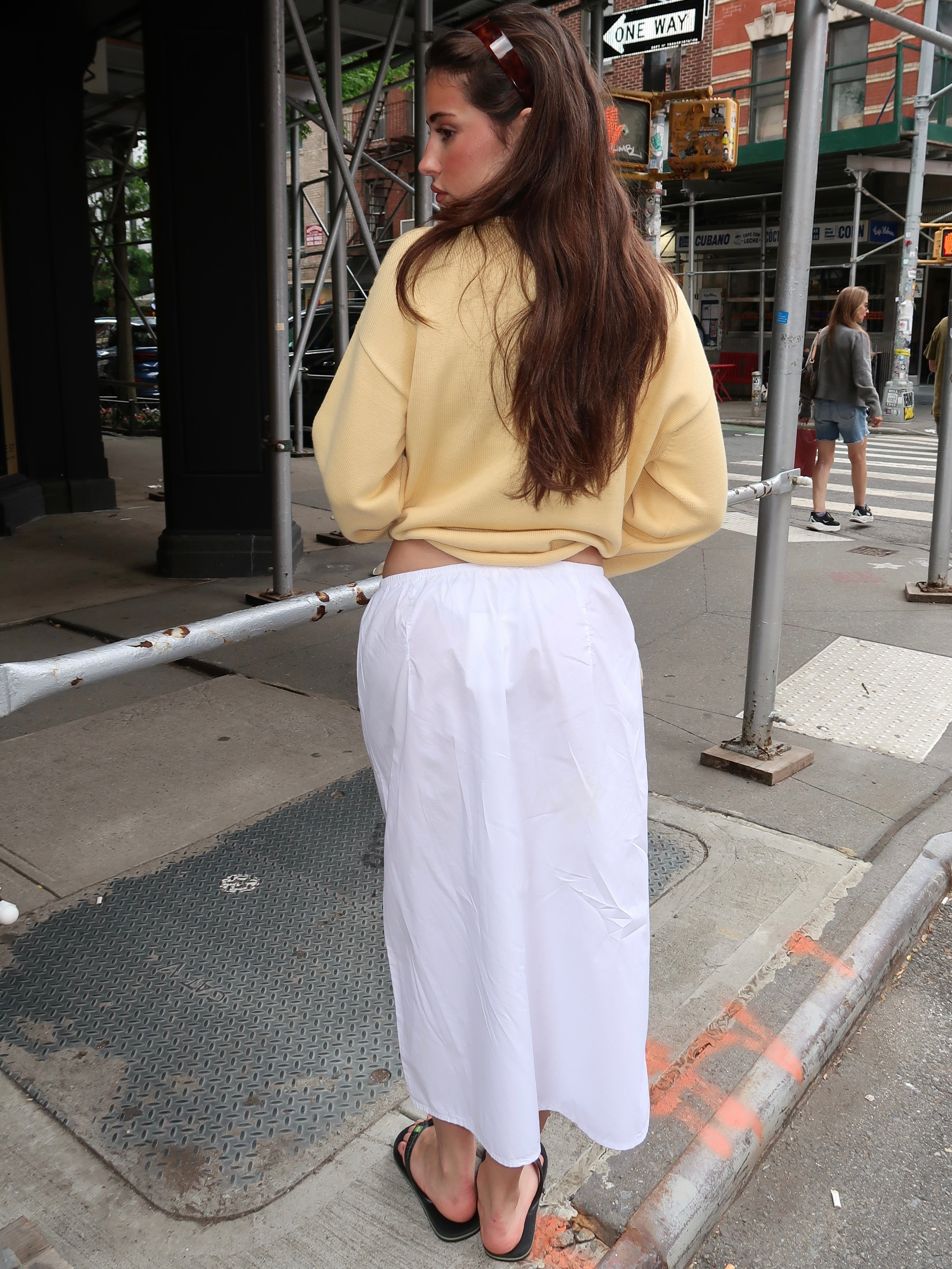 The Pop Skirt in Powder
