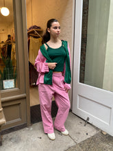 Load image into Gallery viewer, Silky Bowling Shirt in Bonbon

