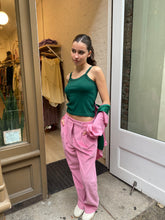 Load image into Gallery viewer, Scallop Spaghetti Tank in Vert
