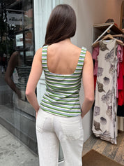 Dempsey Tank Top in Green