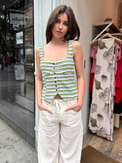 Dempsey Tank Top in Green