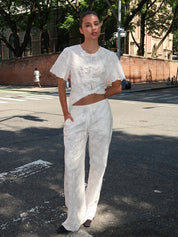 GladysRS Pant in White