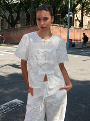 GladysRS Blouse in White