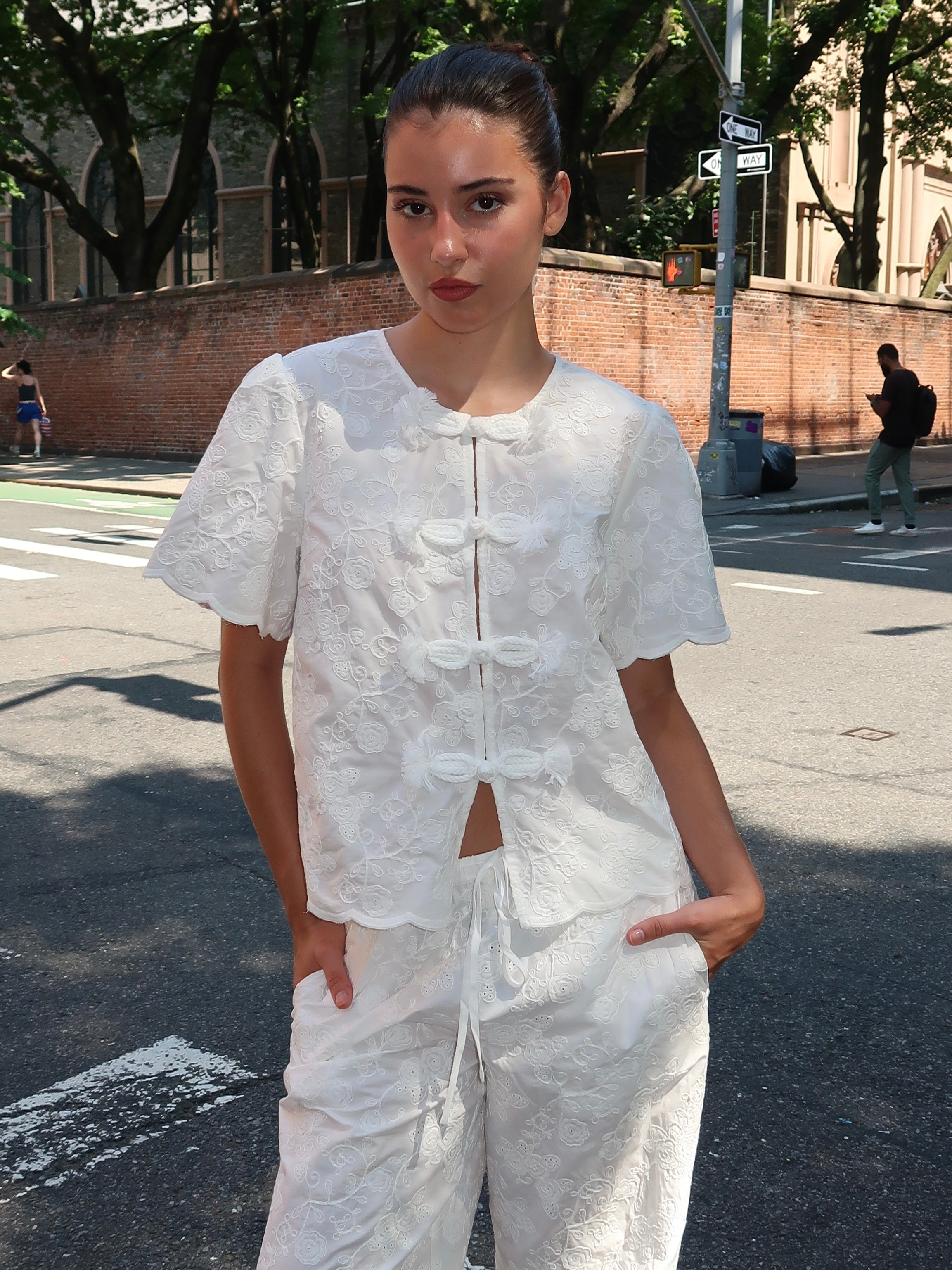 GladysRS Blouse in White