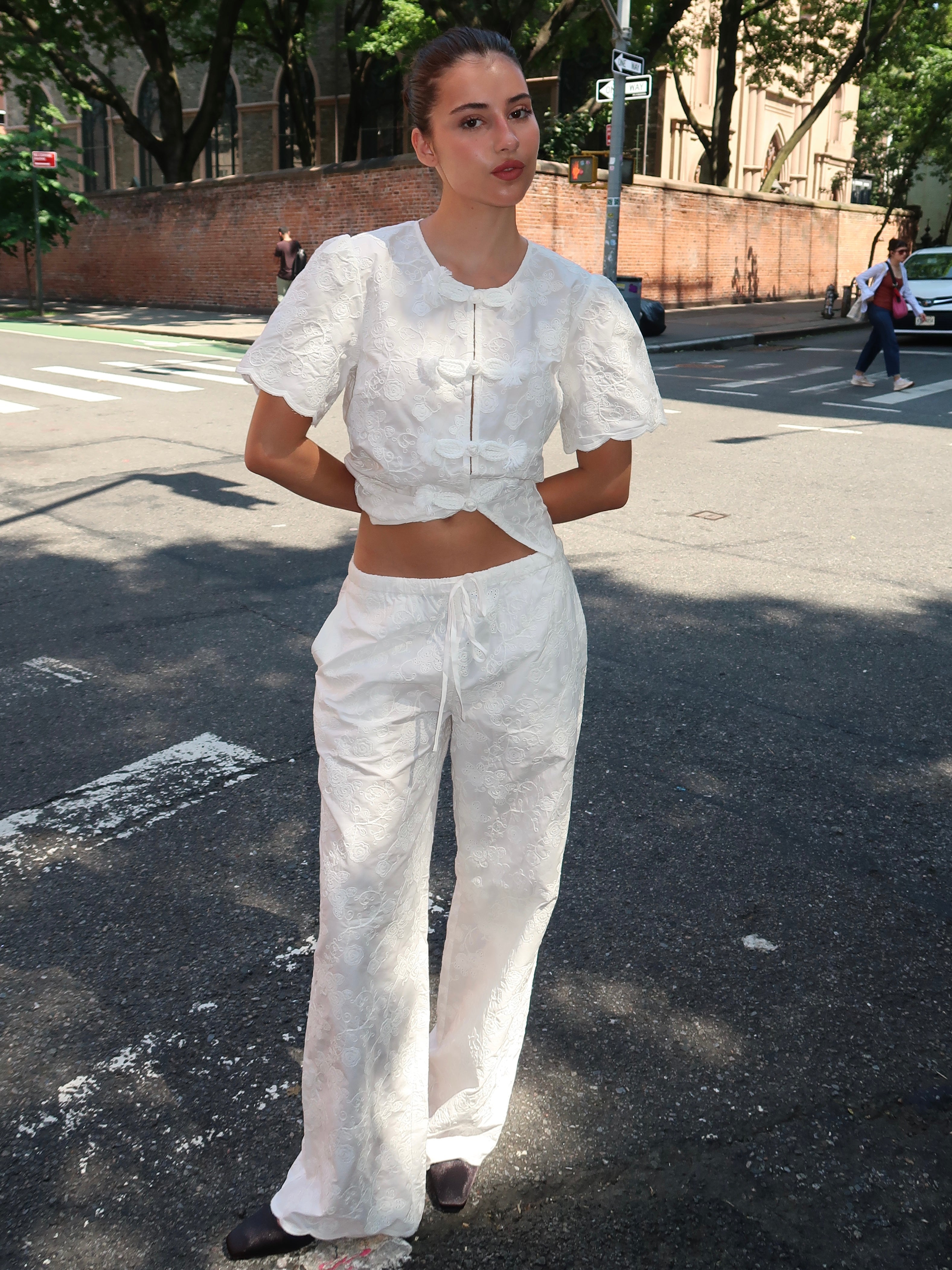 GladysRS Pant in White
