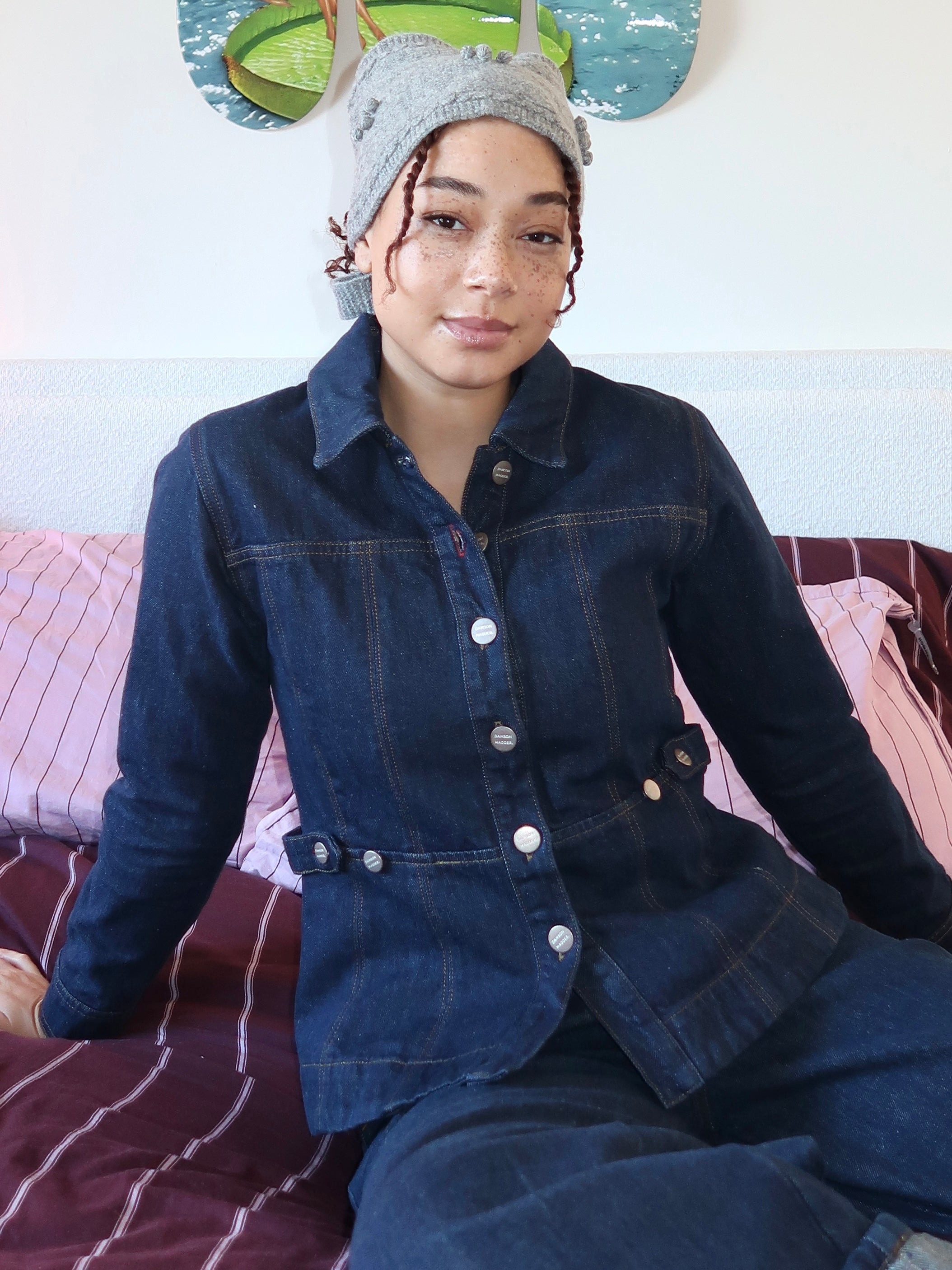 Darbie Shirt in Engineer Raw Wash Blue