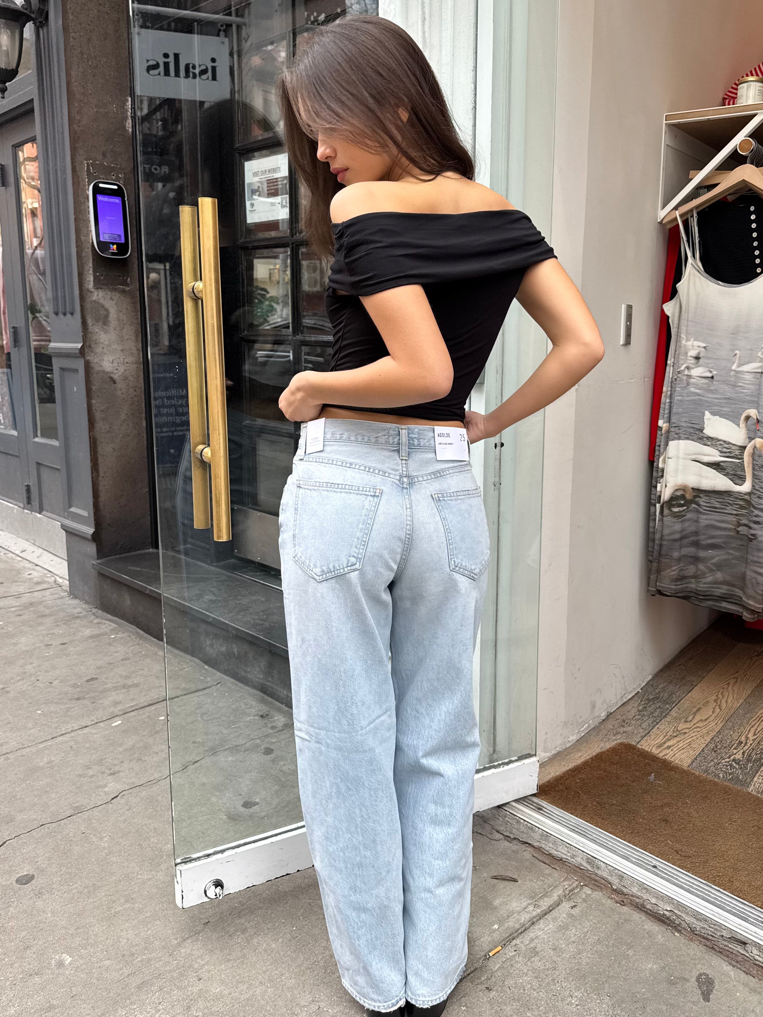 Low Slung Baggy Jean in Spark