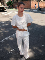 GladysRS Pant in White