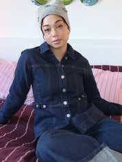 Darbie Shirt in Engineer Raw Wash Blue