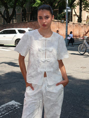 GladysRS Blouse in White