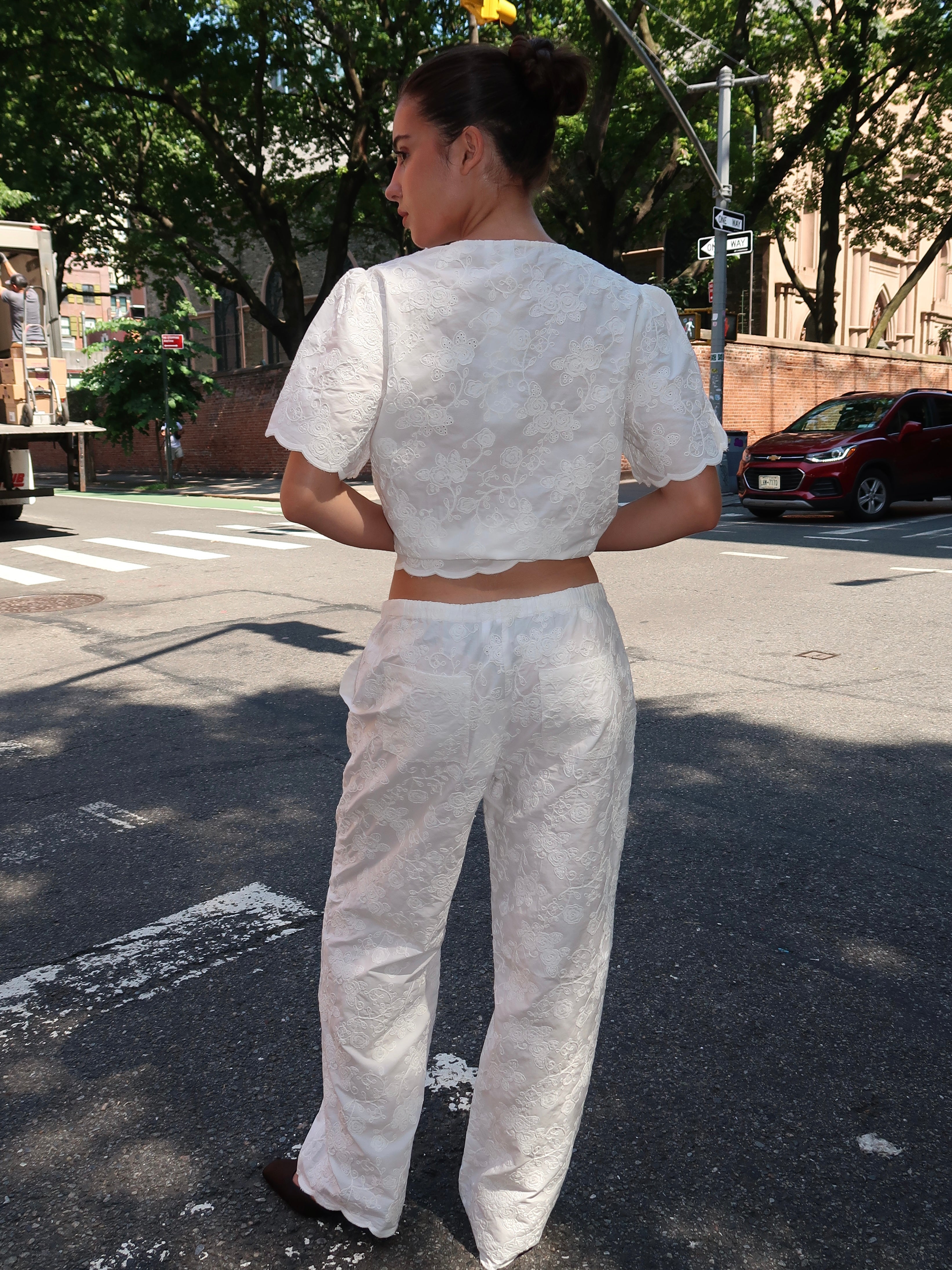 GladysRS Pant in White
