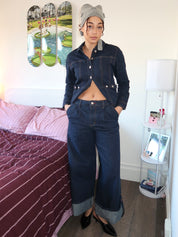 Wylie Jean in Engineer Raw Wash Blue