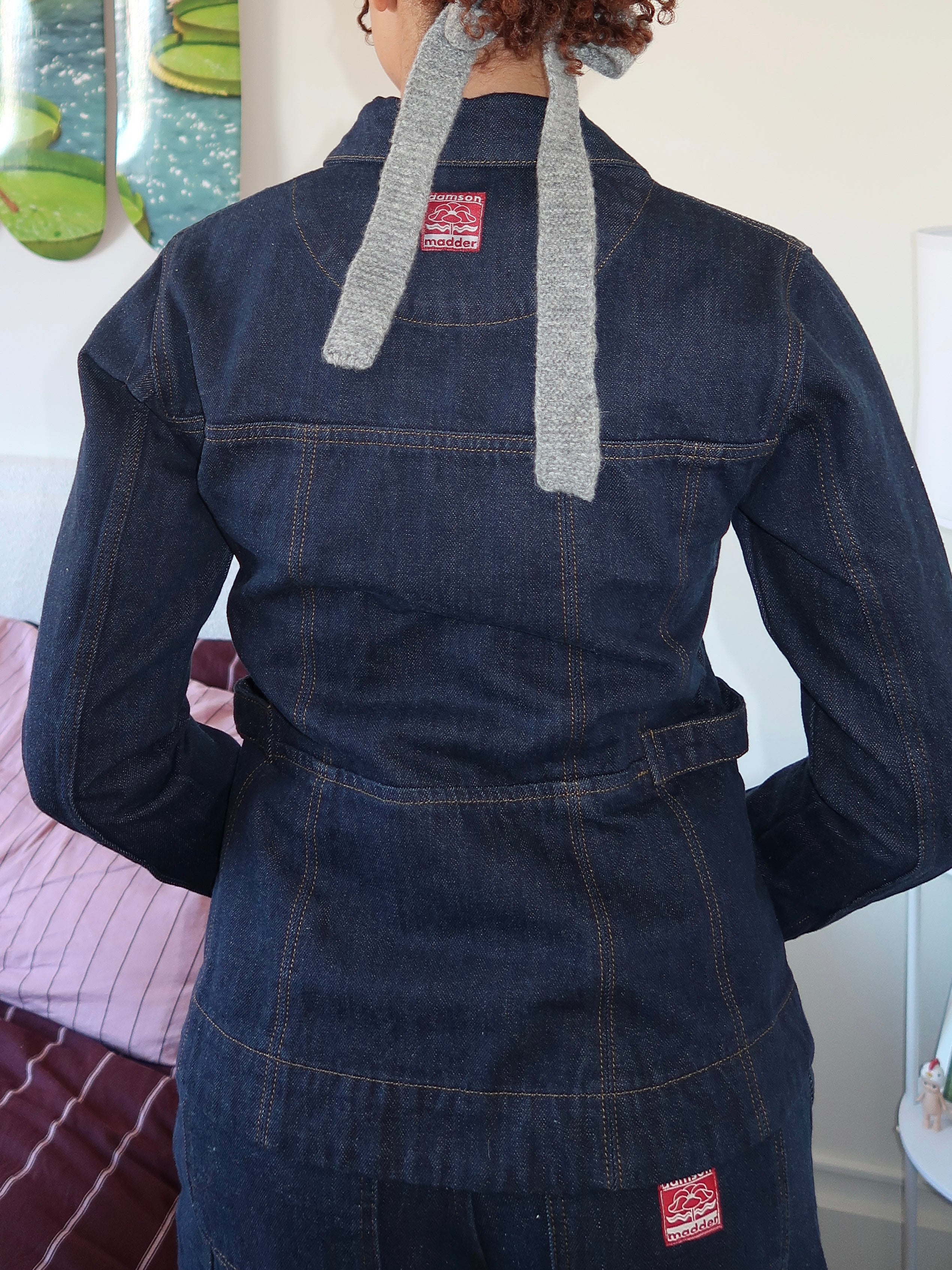 Darbie Shirt in Engineer Raw Wash Blue