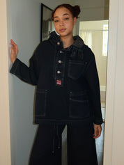 Briar Hoodie in Neptune Wash Blue