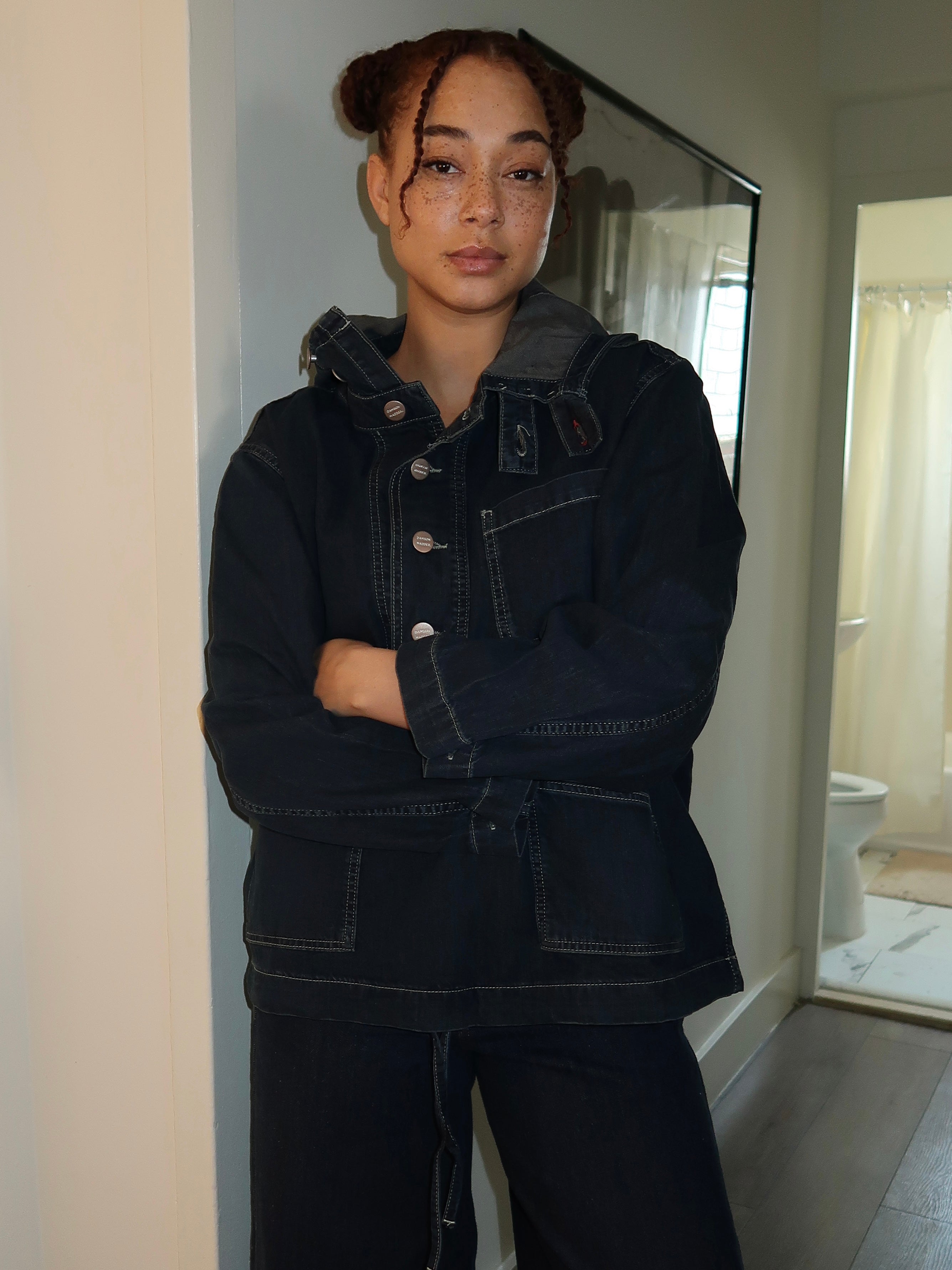 Briar Hoodie in Neptune Wash Blue – Isalis